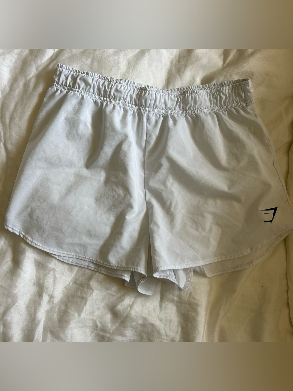 Gymshark White Women's Athletic Training Shorts